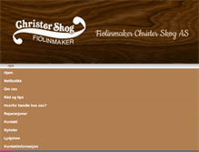 Tablet Screenshot of fiolinmakern.com